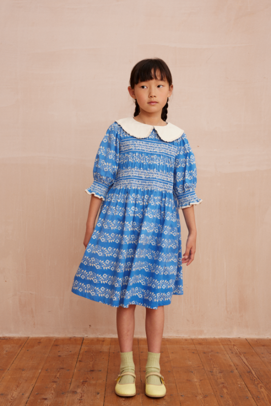 Hello Simone Loulou Dress Farandole Blue - Image 3