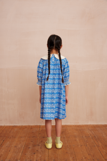 Hello Simone Lou lou Dress Farandole Blue Back - Little French Heart.jpg