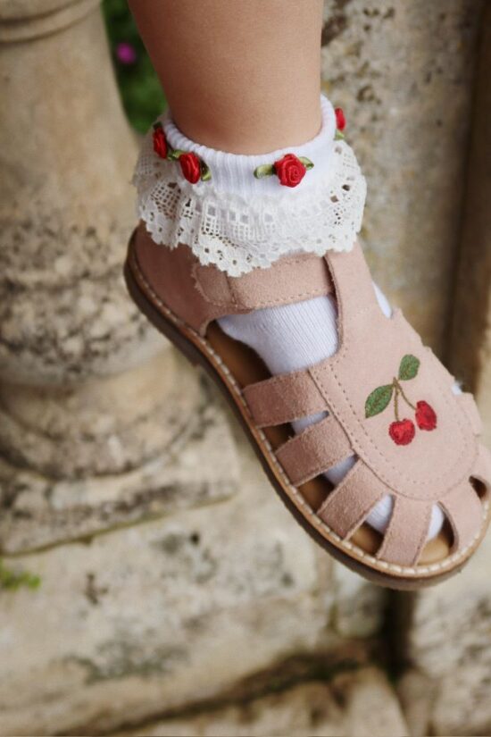 Konges Basic Lace Socks 2 Pack 5 - Little French Heart