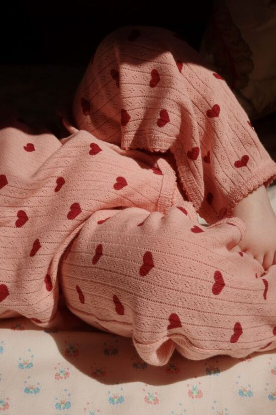 Konges Slojd Basic Onesie Amour Rouge - Image 2