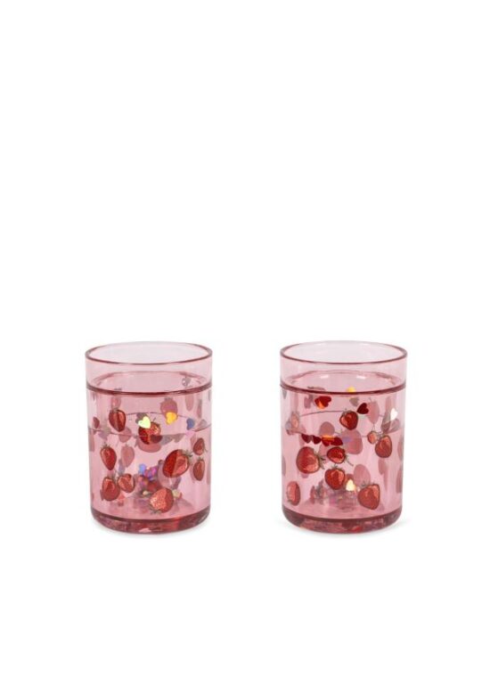 Konges Glitter cups Fragola Strawberry - Little French Heart