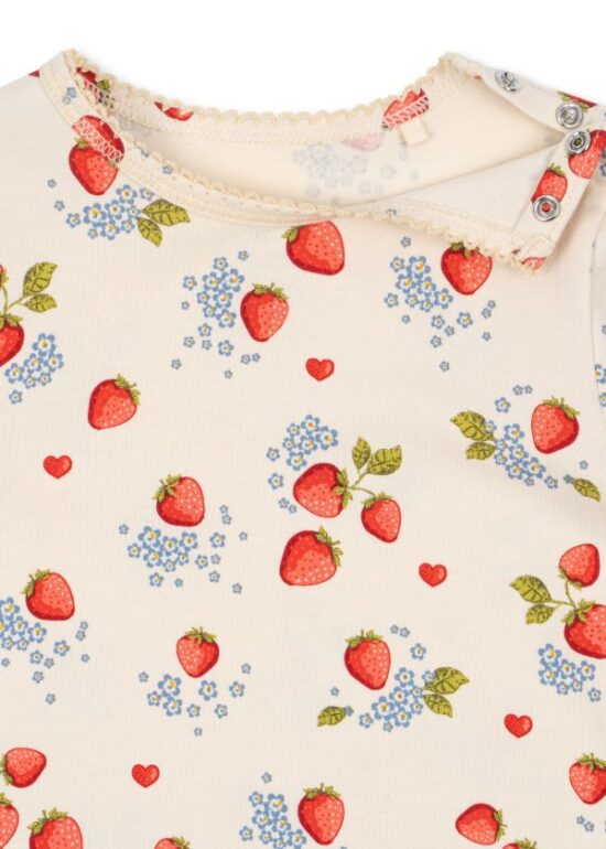 Konges Slojd Basic Onesie Marmalade - Image 3