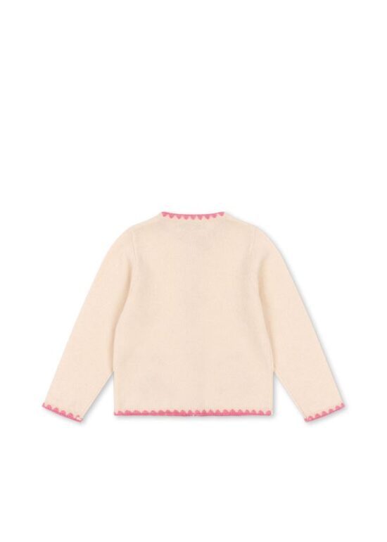 Konges Slojd Collette Knit Cardigan back - Little French Heart