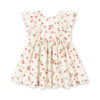 Konges Slojd Evia Bow Dress Marmalade - Little French Heart
