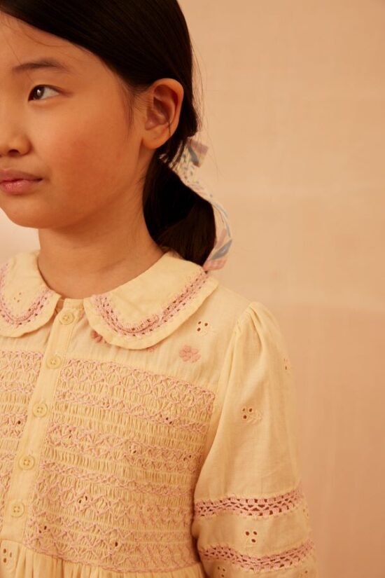 Apolina Lucie Dress Milk Broderie Anglaise (S2-3) - Image 4