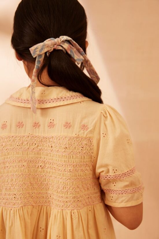 Apolina Lucie Dress Milk Broderie Anglaise (S2-3) - Image 6