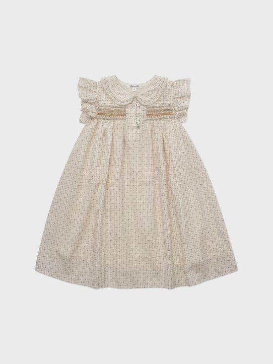 Louisiella Official - revenna dress front - Little French Heart