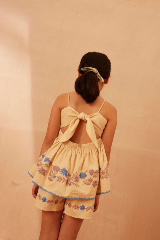 Apolina Magrit Short Set Milk - Little French Heart