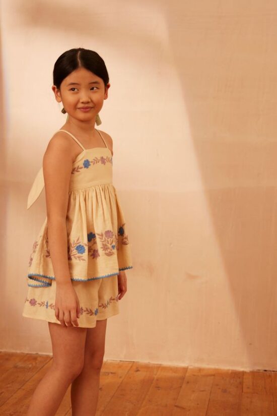 Apolina Magrit Short Set Milk - Little French Heart