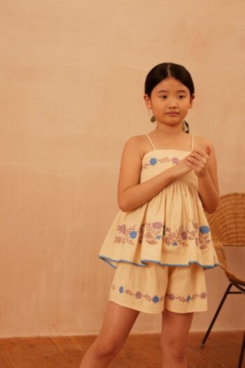 Apolina Magrit Short Set Milk - Little French Heart