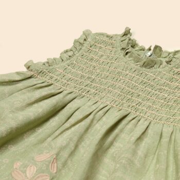 apolina 未使用MIA SMOCK DRESS 7-9y Apolina Mia Smock Dress Wallflower - Little French Heart