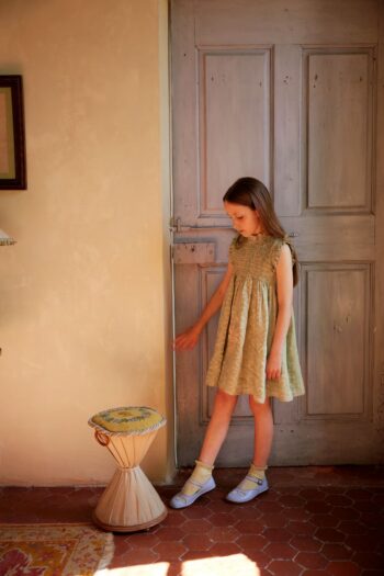 Apolina Mia Smock Dress Wallflower - Little French Heart
