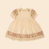 Apolina Mya Dress Milk - Little French Heart