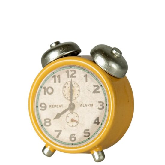 Maileg Alarm Clock Mouse Yellow - Little French heart