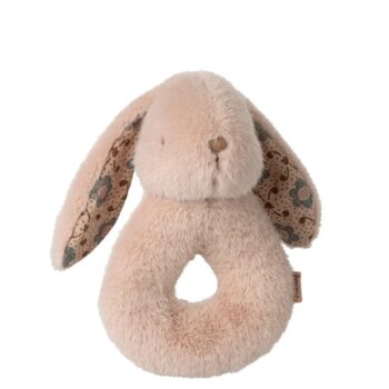 Maileg Bunny Rattle Set Powder - Little French Heart