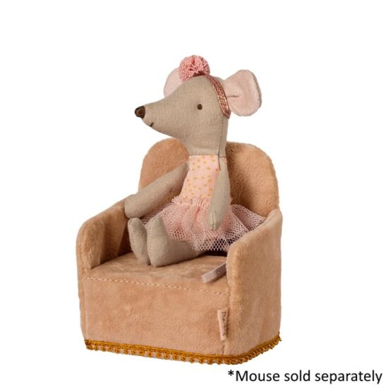 Maileg Folding Chair Mouse Powder - Little French Heart