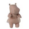 Maileg Safari Friends Hippo with Tutu Small Soft Rose 11 Maileg Safari Friends Hippo with Tutu Small Soft Rose