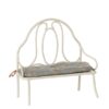 Maileg Vintage Bench Miniature off-white - Little French Heart
