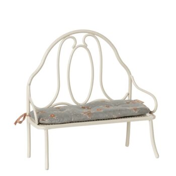 Maileg Vintage Bench Miniature off-white - Little French Heart