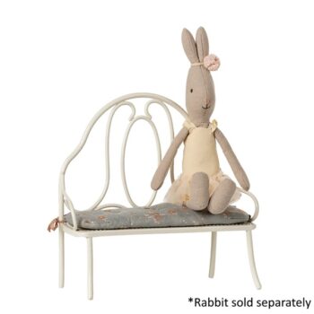 Maileg Vintage Bench Miniature off-white - Little French Heart
