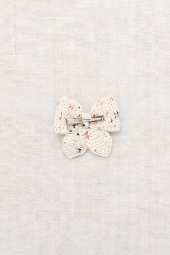 Medium Puff Bow - picnic confetti 2 - Little French Heart