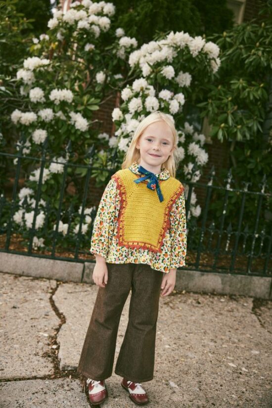 Misha & Puff Crochet Topanga Popover Dandelion - Image 3