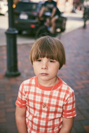 Misha and Puff Rec Tee Tomato Piazza - Little French Heart