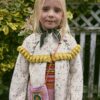 Misha and Puff Ruffle Cardigan Picnic Confetti - Little French Heart