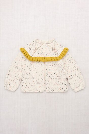 Misha and Puff Ruffled Cardigan - Picnic Confetti_1