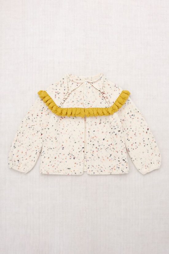 Misha and Puff Ruffled Cardigan - Picnic Confetti_1