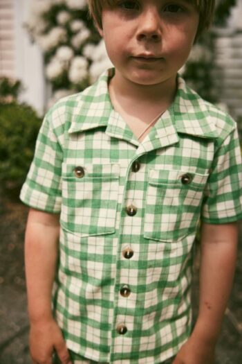 Misha and Puff Short Sleeve Directors Jacket - Little French Heart