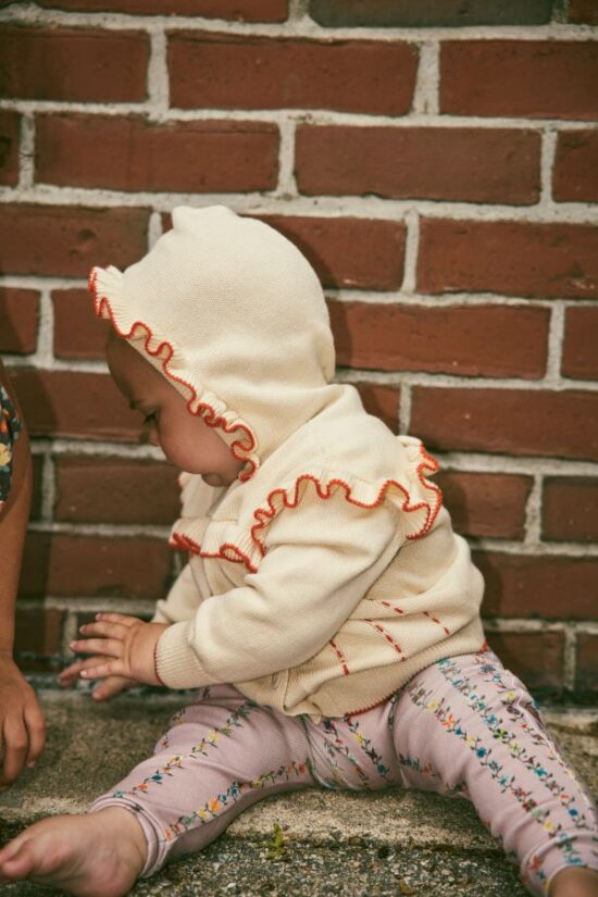 Misha and Puff Snap Overall Plumb Petal - Little French Heart