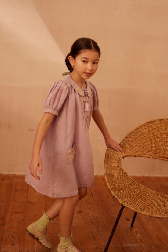 Apolina Nora Dress Lavender - Image 3