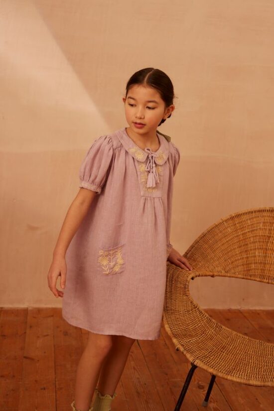 Apolina Nora Dress Lavender - Image 4