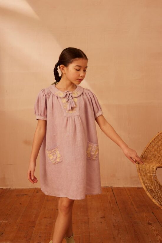 Apolina Nora Dress Lavender - Image 5