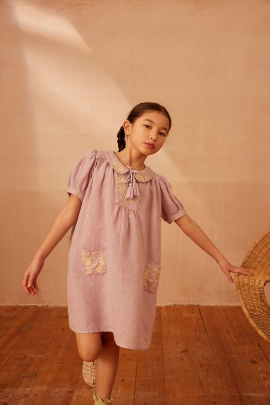 Apolina Nora Dress Lavender - Image 6
