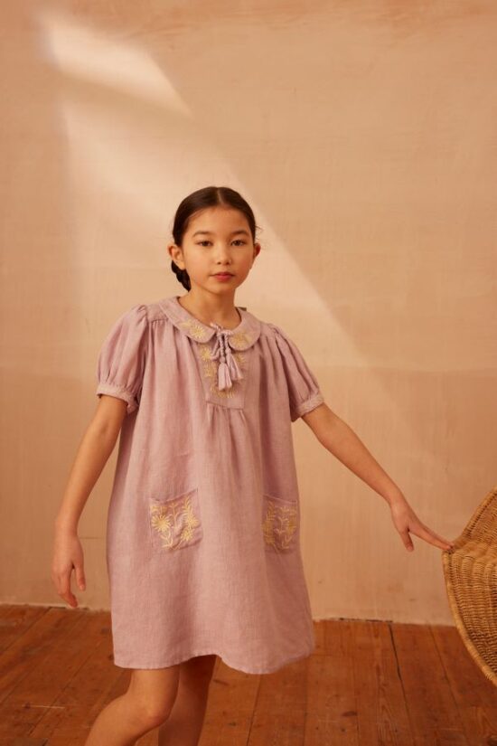 Apolina Nora Dress Lavender - Image 7