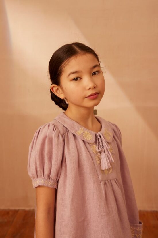Apolina Nora Dress Lavender - Image 8