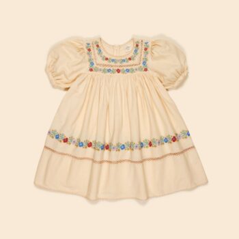 Apolina Patsy Dress MIlk - Little French Heart