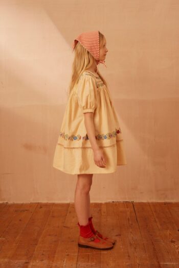 Apolina Patsy Dress MIlk - Little French Heart