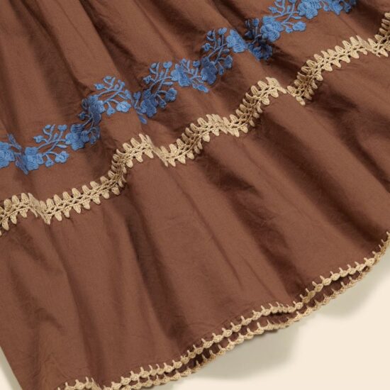 Apolina Patsy Dress Nut - Image 2
