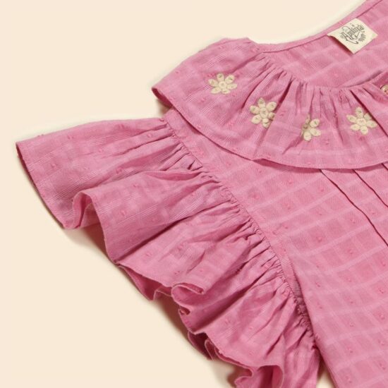 Apolina Sylvie Blouse Dahlia - Little French Heart