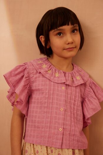 Apolina Sylvie Blouse Dahlia - Little French Heart