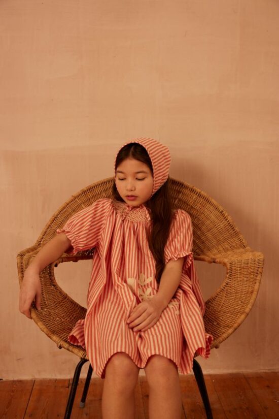 Apolina Sissy Smock Dress Mayol Stripe (9-11 Last one) - Image 7