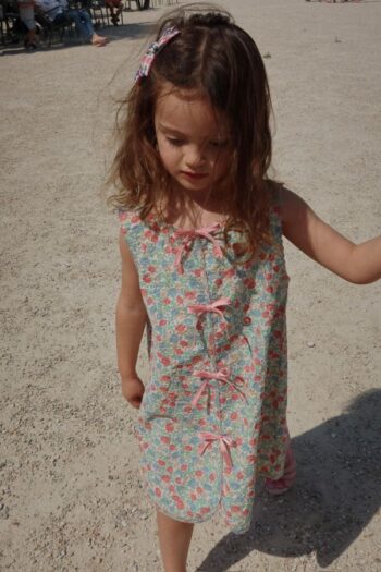 Konges ELIN BOW DRESS GOTS - Little French Heart