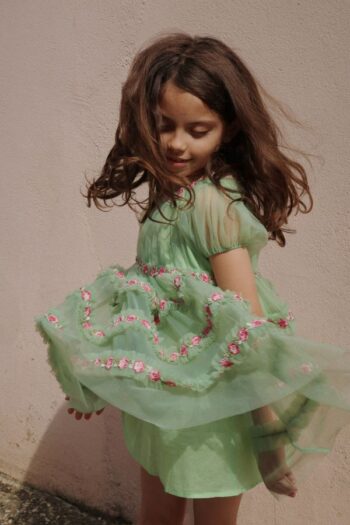 Konges JOELLE DRESS twirl factor 10 - Little French Heart