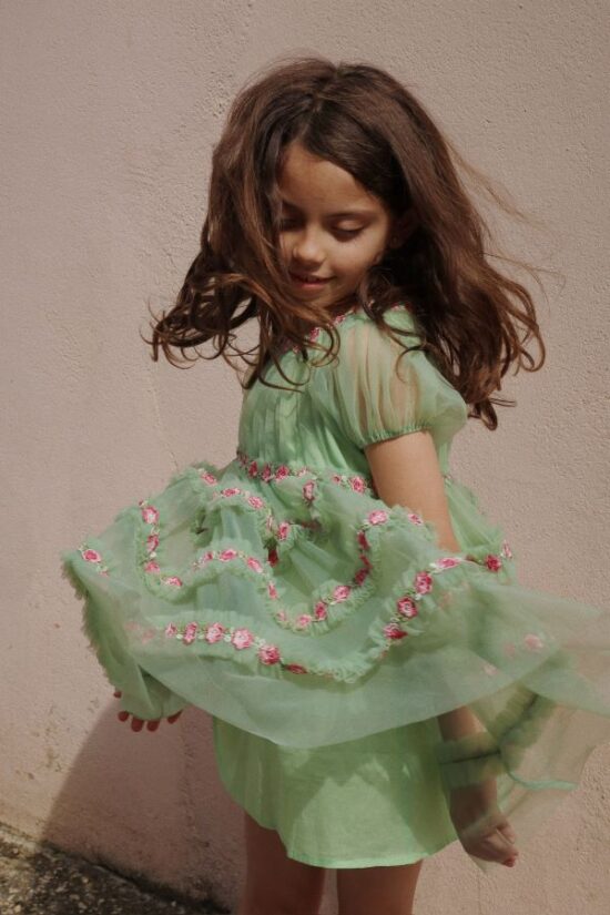 Konges JOELLE DRESS twirl factor 10 - Little French Heart