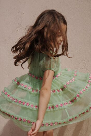 Konges JOELLE DRESS twirl factor 10 - Little French Heart