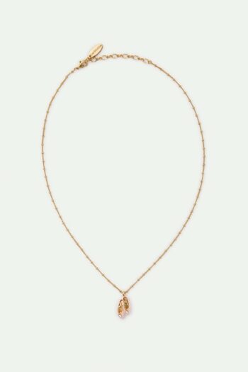Les Nereides Pink Ballet Slipper Pendant Necklace 9 Les Neriedes Pink ballet slipper pendant necklace - Little french Heart