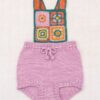 Misha & Puff Baby Crochet Afghan Romper - Hazy Lilac_1 - Little French Heart